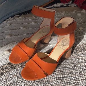 Vince Camuto Orange Heels